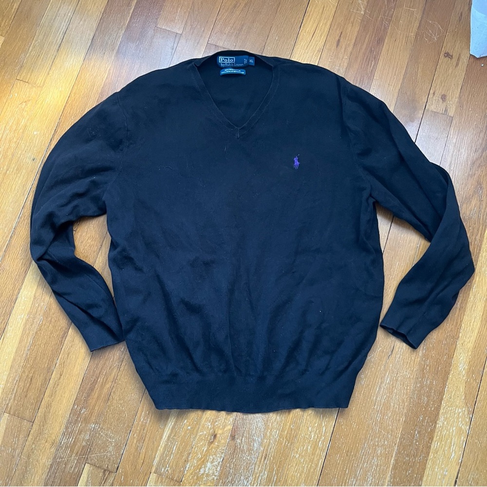 Black Polo Ralph Lauren sweater size XL